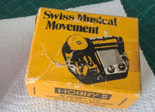 Swiss reuge musical movment - movment, oh
