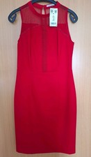 Damen kleid rot - damen,