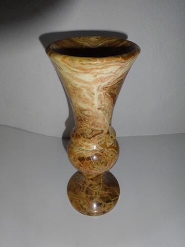 Vase aus naturstein onyxmarmor - vase,