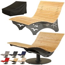 Waldsofa Wellenliege Holzliege Gartenliege Sonnenliege Himmelsliege Gartenbank