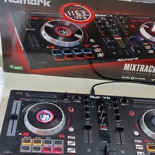 Numark Mixtrack Platinum 24bit DJ Controller 4 Deck USB Serato VirtualDJ Usw 