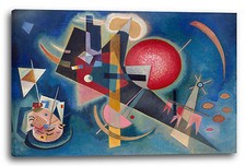 Lein-Wand-Bild Kunstdruck: Wassily Kandinsky - Im Blau (1925)