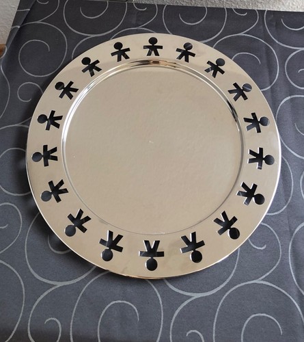 Alessi teller edelstahl - edelstahl,, 40