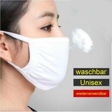 5 x Stoff Mund Nase Bedeckung Behelfsmaske wiederverwendbar waschbar Maske 07W