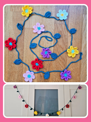 Blumengirlande girlande blumen - blumengirlande,