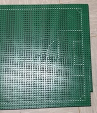 2 x Alte Lego Platte Noppen 38