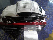 Käfer Modellauto Radioauto WS-1958BT Car Speaker Weiß-schwarz