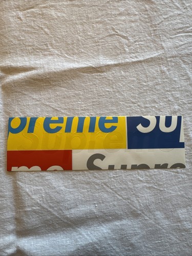 Supreme box logo sticker - supreme,