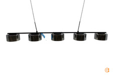 Paul Neuhaus LED-Hängelampe Rika schwarz Glas dimmbar Deckenlampe Lampe Leuc591