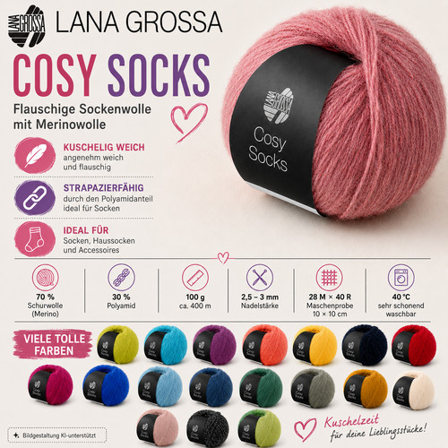 Lana grossa meilenweit 100g - grossa,