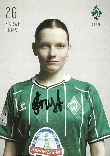 Sarah ernst werder bremen - werder,
