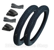 Reifen Satz DKW RT 125/2 125/2a 2,75-19 Mitas Schlauch Felgenband