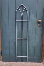 Rankgitter Höhe: 155 cm Metall Rankhilfe Rankgerüst Verzinkt Schmiedeeisen