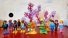 Playmobil Unterwasserwelt, Taucher, Meerjungfraue Fische, Korallen, Seepferdchen