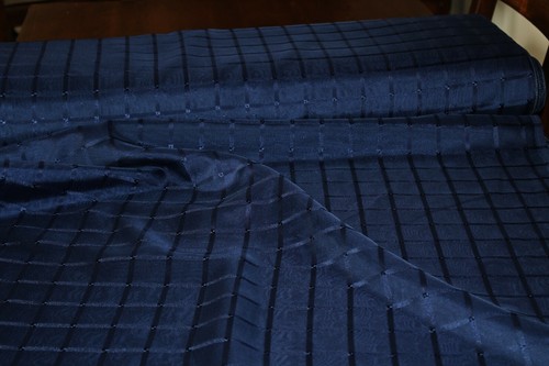 Dunkelblauer dekostoff m - 3,