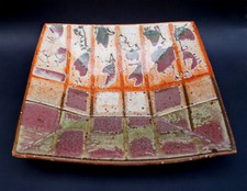 Kunsthandwerk Schale Platte