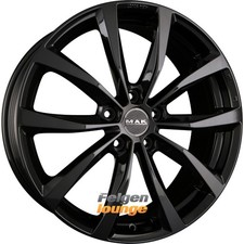 4x MAK WOLF Gloss Black 6,5x16