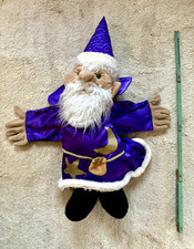 Spiel Puppe von Folkmanis/USA, Typ  Wizard / Zauberer, gebraucht