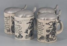 4 Rosenthal Bierkrug Till