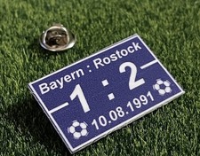 Bayern Rostock Fan Pin Anstecker Kutte Ultra Schal Trikot Sticker