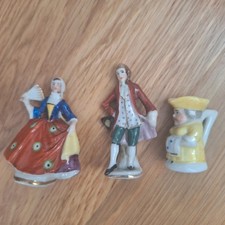3er Set Porzellanfiguren –