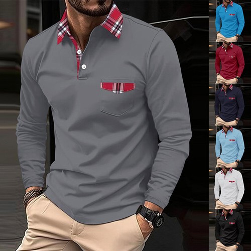 Herren knopf hemd langarmshirt - herren,