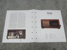 Schaltplan für Röhrenradio Radio Körting Novum 39W von 1938 Rundfunkmuseum