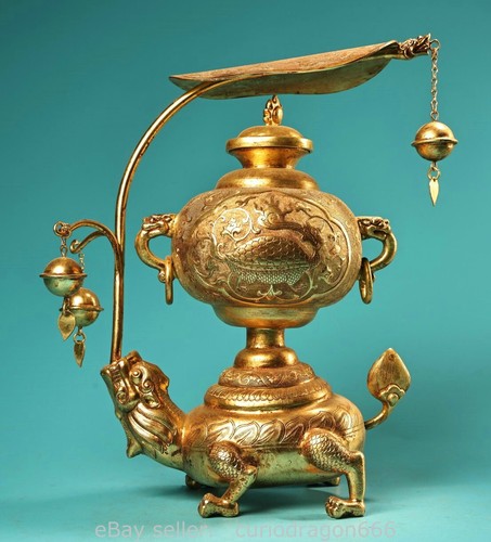 Alte china bronze 24k - 10.8",