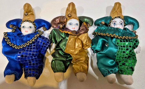 Pierot harlekin clown puppen - clown,
