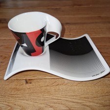 Villeroy & Boch New Wave Espressotasse mit Untertasse Marc Manu