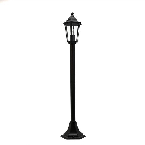 Schwarze aussen stehlampe - schwarze,