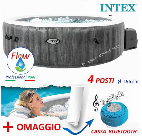 Intex pure spa greywood deluxe - pure,