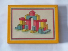 Alter Holzbaukasten Baukasten