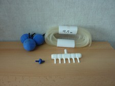 Teichbelüftung, 3 Luftsprudelsteine, Verteiler, Rückschlagventil, Schlauch
