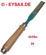 Stechbeitel Größe 24, Holzbeitel, Stecheisen, Holzgriff,  Original  Smalcalda