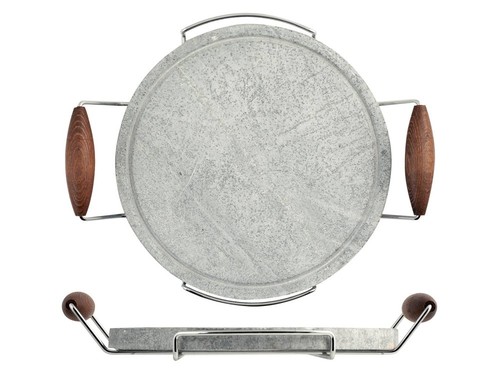 Runde specksteinplatte cm - specksteinplatte,