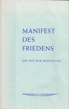 Manifest des Friedens : Ein