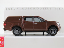 Busch 53706 Nissan Navara mit Hardtop (2015-2020) in braun 1:87/H0 NEU/OVP