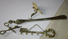 Vintage Messing Schuhlöffel