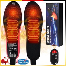 Akku USB Heated Einlegesohlen Beheizte Beheizbare Schuheinlagen Heizsohlen 41-46