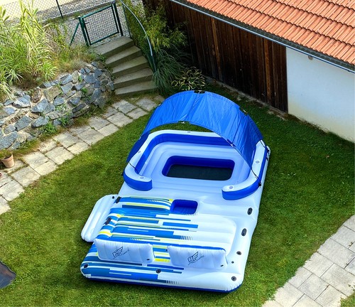 Badeinsel schwimminsel - badeinsel,,