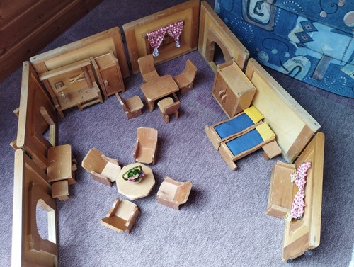 Puppenstube holz variabel - puppenstube, -variabel