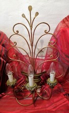 Florentiner  Wandlampe  50-70er Jahre  sehr guter Zustand  3-flammig dekorativ