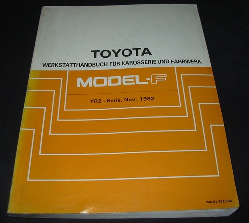 Werkstatthandbuch toyota model - werkstatthandbuch,