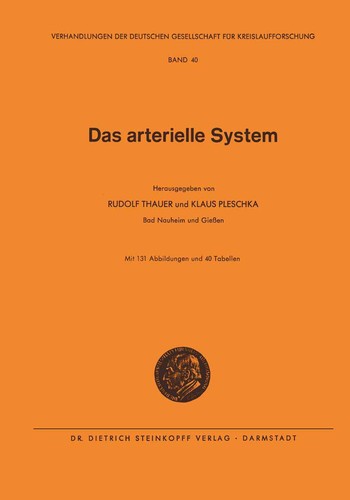 Das arterielle system - das, rudolf
