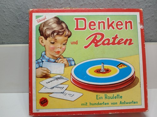 Vintage spiel denken - vintage,