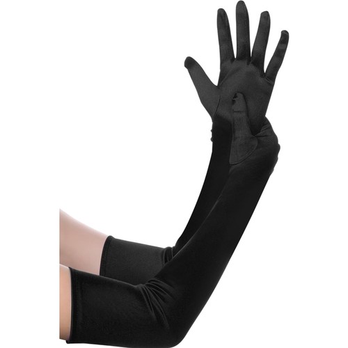 Satin handschuhe damen lange - satin,