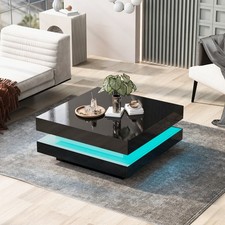 Couchtisch mit led - couchtisch, beleuchtung