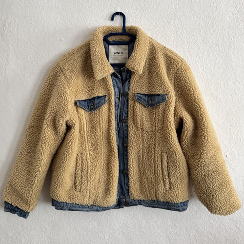 Only damen teddy jeansjacke - only,