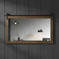 Spiegel Wandpiegel Holzrahmen